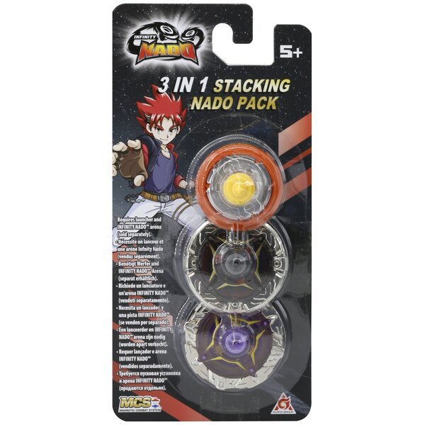 

Набор Auldey Infinity Nado V Advanced Edition 3 в 1 Fiery Dragon Огненный Дракон, два кольца и основа