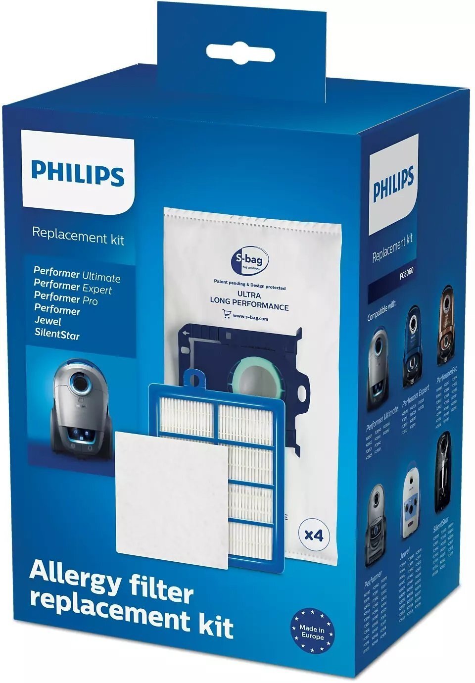 Набір аксесуарів для пилососів Philips FC8060/01фото