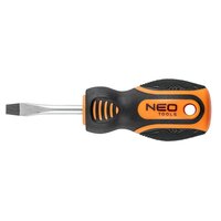 Отвертка Neo Tools, шлицевая 5.5x38 мм, CrV