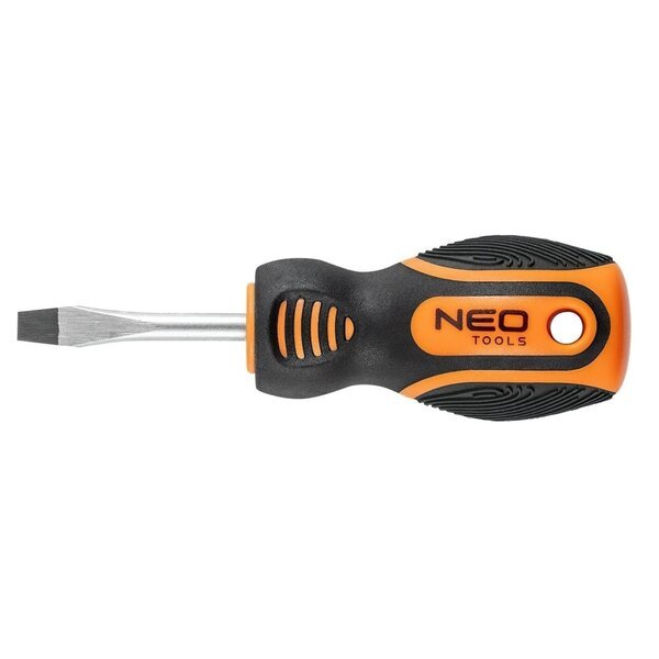 

Отвертка Neo Tools, шлицевая 5.5x38 мм, CrV