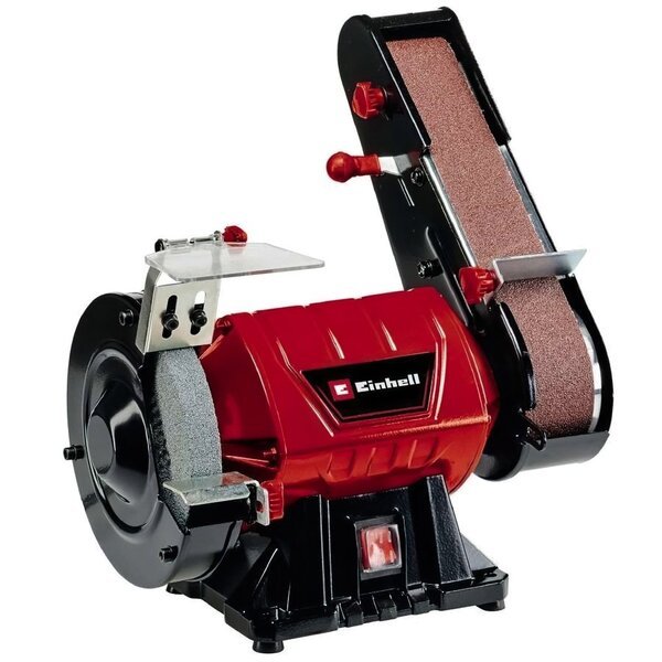 

Точило ленточное Einhell TC-US 350, 350 Вт, диск 150 мм, лента 50х686 мм