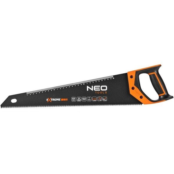 

Ножовка по дереву Neo Tools, Extreme, 450 мм, 7TPI, PTFE (41-116)