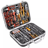 Набор инструментов Neo Tools, для электрика, 1000 В, 1/2", 1/4", CrV, 108 шт.