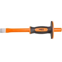 Зубило Neo Tools, 22x18x300 мм, защита ладони, CrV 33-081