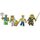 Ігрова колекційна фігурка Jazwares Four Figure Pack Roblox Icons – 15th Anniversary Gold Collector's Set