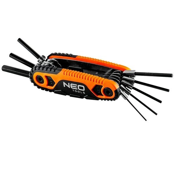 

Ключи шестигранные Neo Tools, с держателем, 1.5-8мм, набор 8 шт.