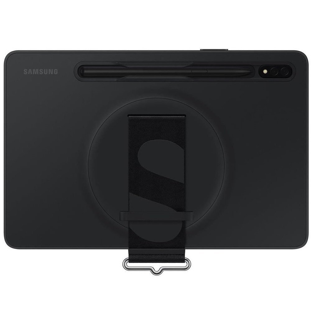 Чохол SAMSUNG для планшета Galaxy Tab S7/ S8 Strap Cover Black (EF-GX700CBEGRU)фото