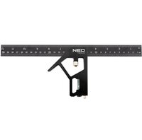 Угольник Neo Tools, алюминий, 30 см, рукоятка с высокой точностью наклона