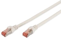 Патч-корд DIGITUS CAT 6 S-FTP, 2м, AWG 27/7, LSZH, White (DK-1644-020/WH)