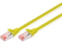 Патч-корд DIGITUS CAT 6 S-FTP, 5м, AWG 27/7, LSZH, Yellow (DK-1644-050/Y)