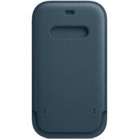 Чехол Apple для iPhone 12/12 Pro Leather Sleeve with MagSafe Baltic Blue (MHYD3ZE/A)