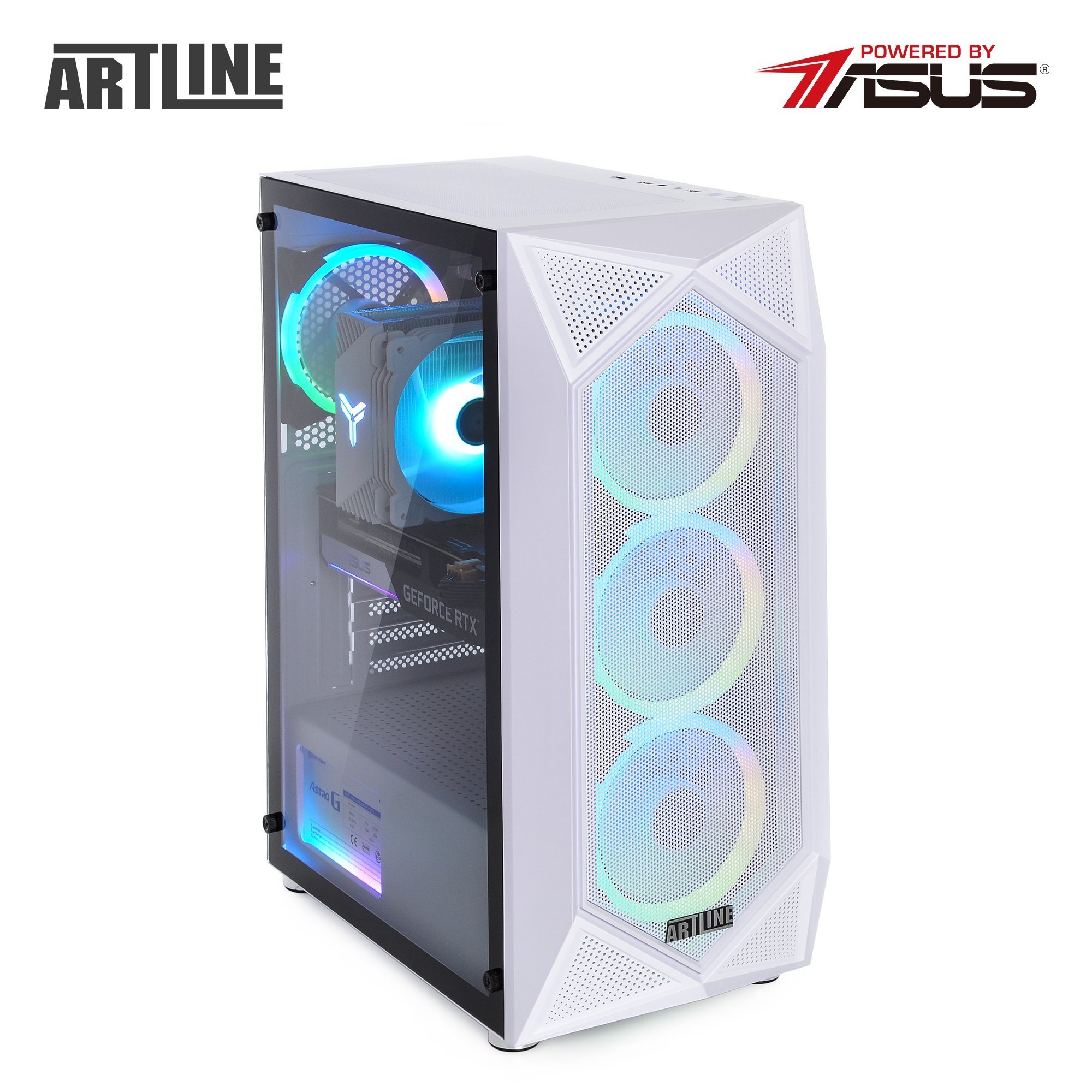 Системний блок ARTLINE Gaming X53WHITE v34 (X53WHITEv34) фото1