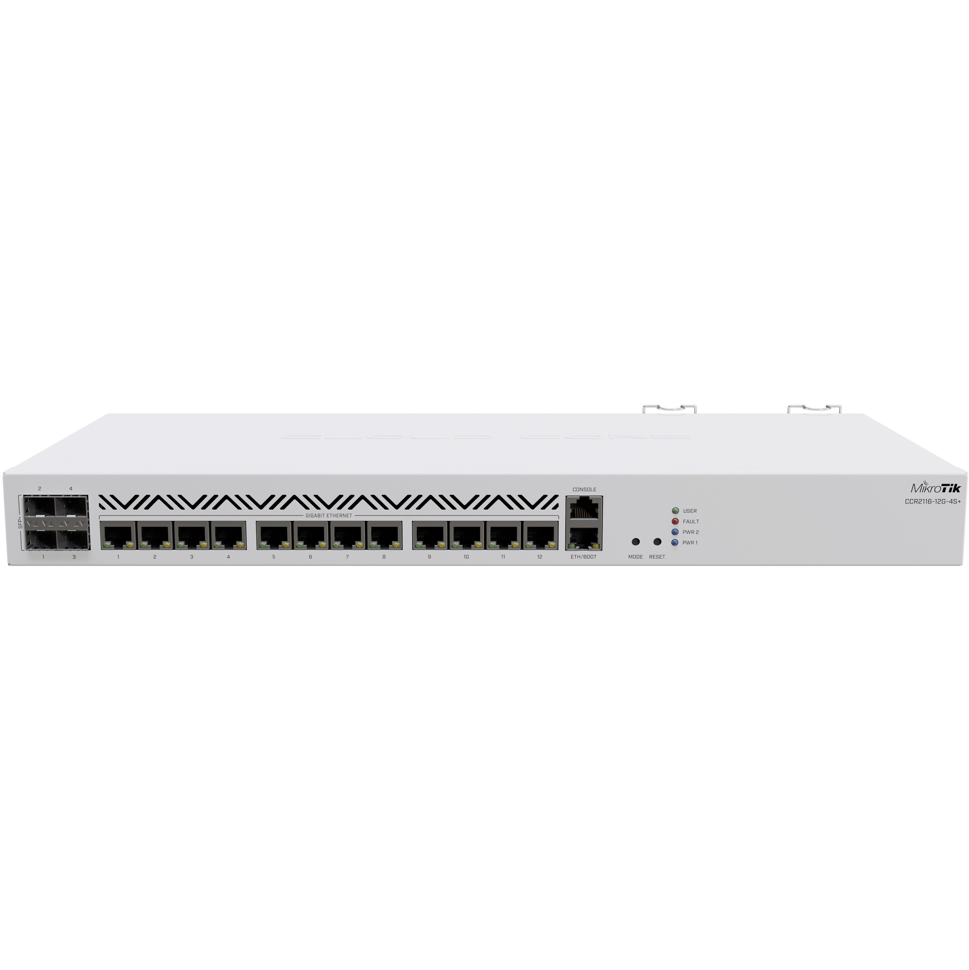 Маршрутизатор MikroTik Cloud Core Router CCR2116-12G-4S+ (CCR2116-12G-4S+) фото 1