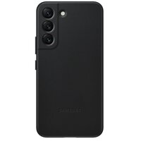 Чехол Samsung для Galaxy S22 Leather Cover Black (EF-VS901LBEGRU)