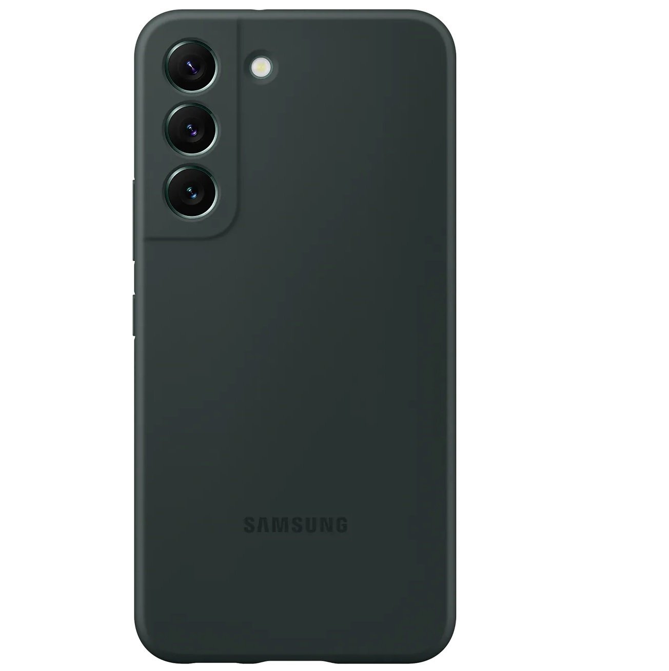 Чехол Samsung для Galaxy S22 Silicone Cover Forest Green (EF-PS901TGEGRU) фото 