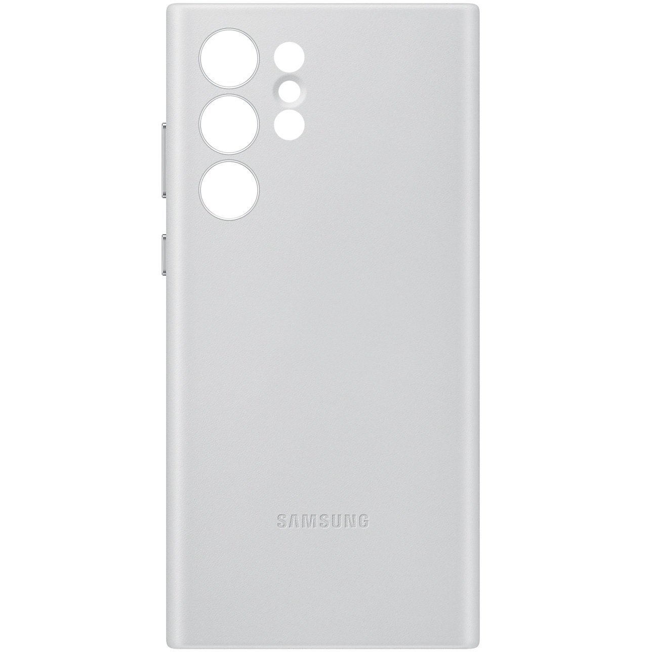 Чохол Samsung для Galaxy S22 Ultra Leather Cover Light Gray (EF-VS908LJEGRU)фото