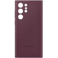 Чехол Samsung для Galaxy S22 Ultra Silicone Cover Burgundy (EF-PS908TEEGRU)