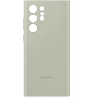 Чехол Samsung для Galaxy S22 Ultra Silicone Cover Olive Green (EF-PS908TMEGRU)