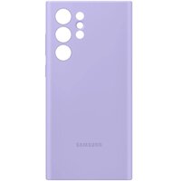 Чехол Samsung для Galaxy S22 Ultra Silicone Cover Lavender (EF-PS908TVEGRU)