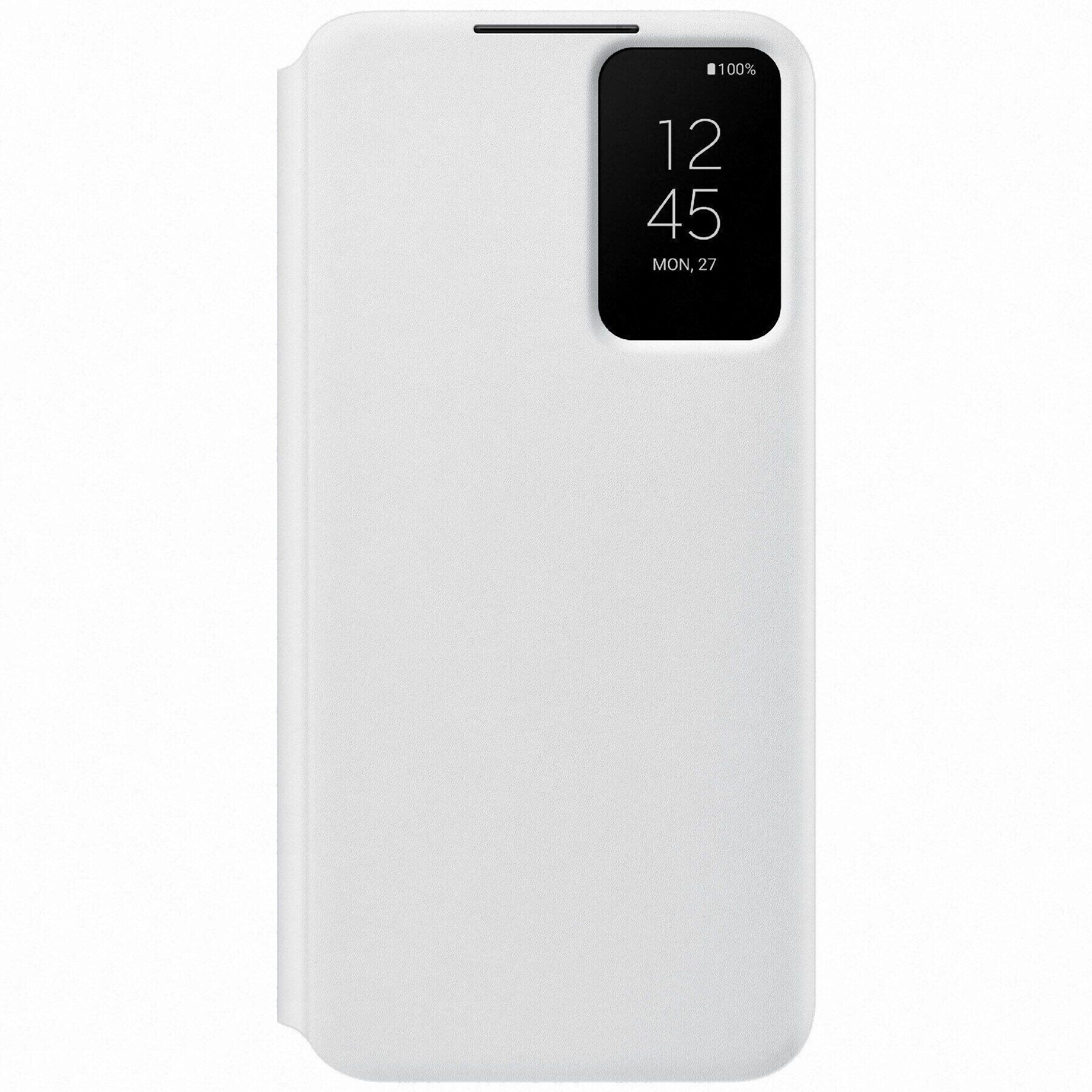 Чехол Samsung для Galaxy S22+ Smart Clear View Cover White (EF-ZS906CWEGRU) фото 1