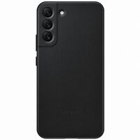 Чехол Samsung для Galaxy S22+ Leather Cover Black (EF-VS906LBEGRU)