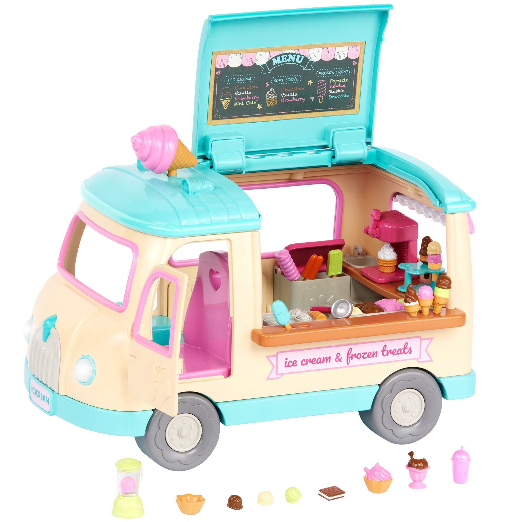 Игровой набор Li'l Woodzeez Фургон с мороженым WZ6634Z фото 1