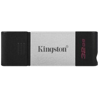 Накопичувач Kingston 32GB USB-C 3.2 DT80 (DT80/32GB)