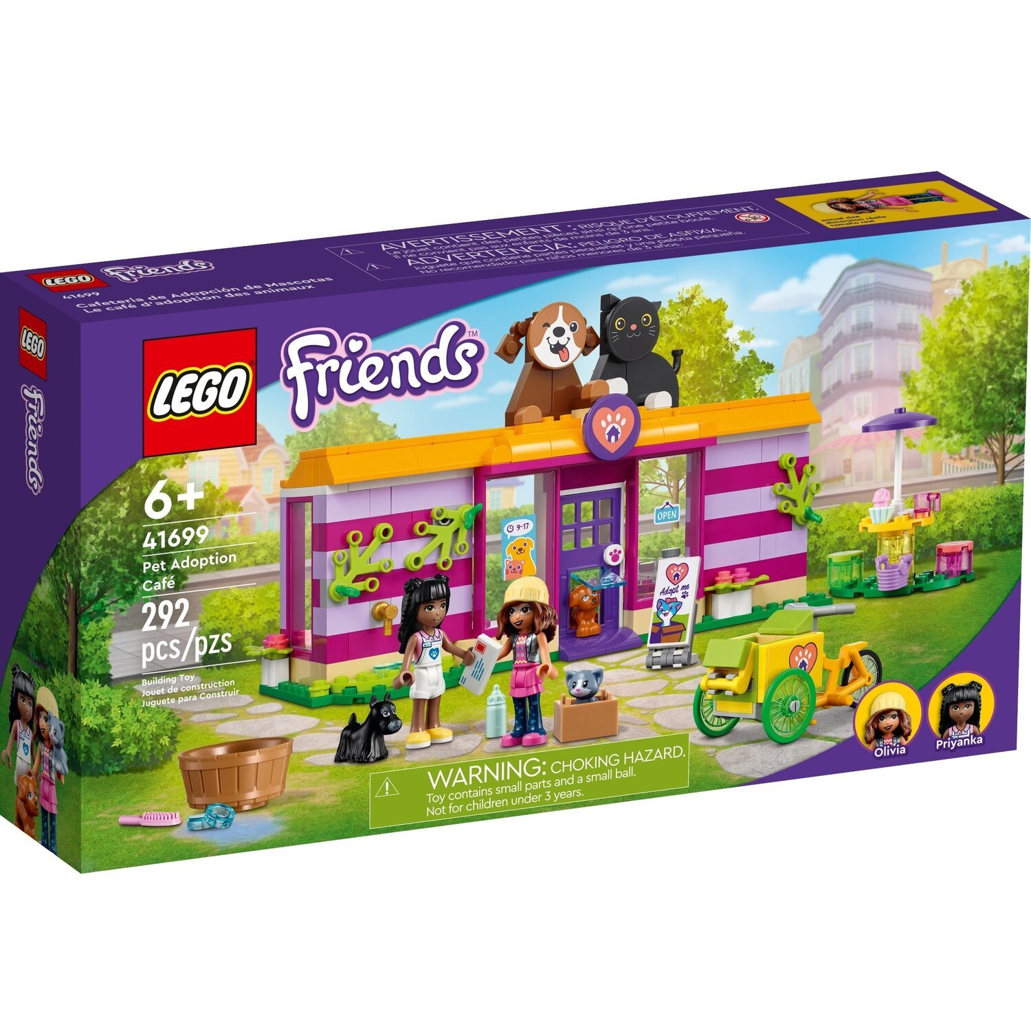 LEGO 41699 Friends Кафе-притулок для тваринфото