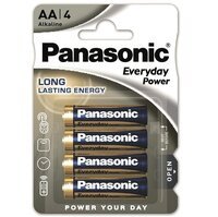 Батарейка Panasonic Everyday Power AA BLI 4 Alkaline (LR6REE/4BP)