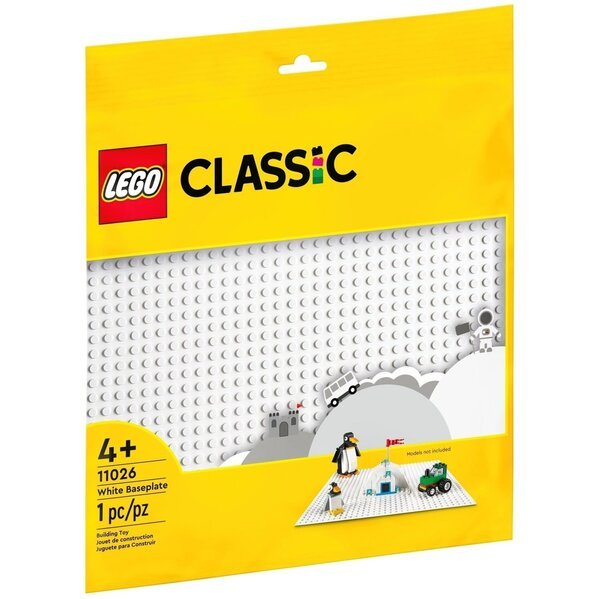 Акція на LEGO 11026 Classic Белая базовая пластина від MOYO