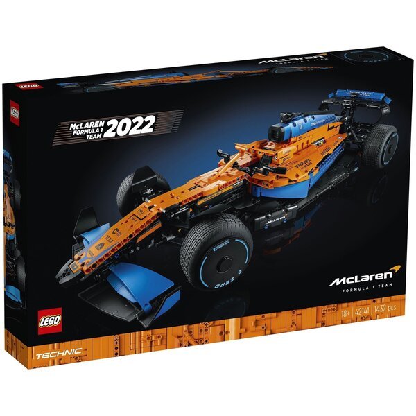 Акція на LEGO 42141 Technic Гоночный автомобиль McLaren Formula 1 від MOYO