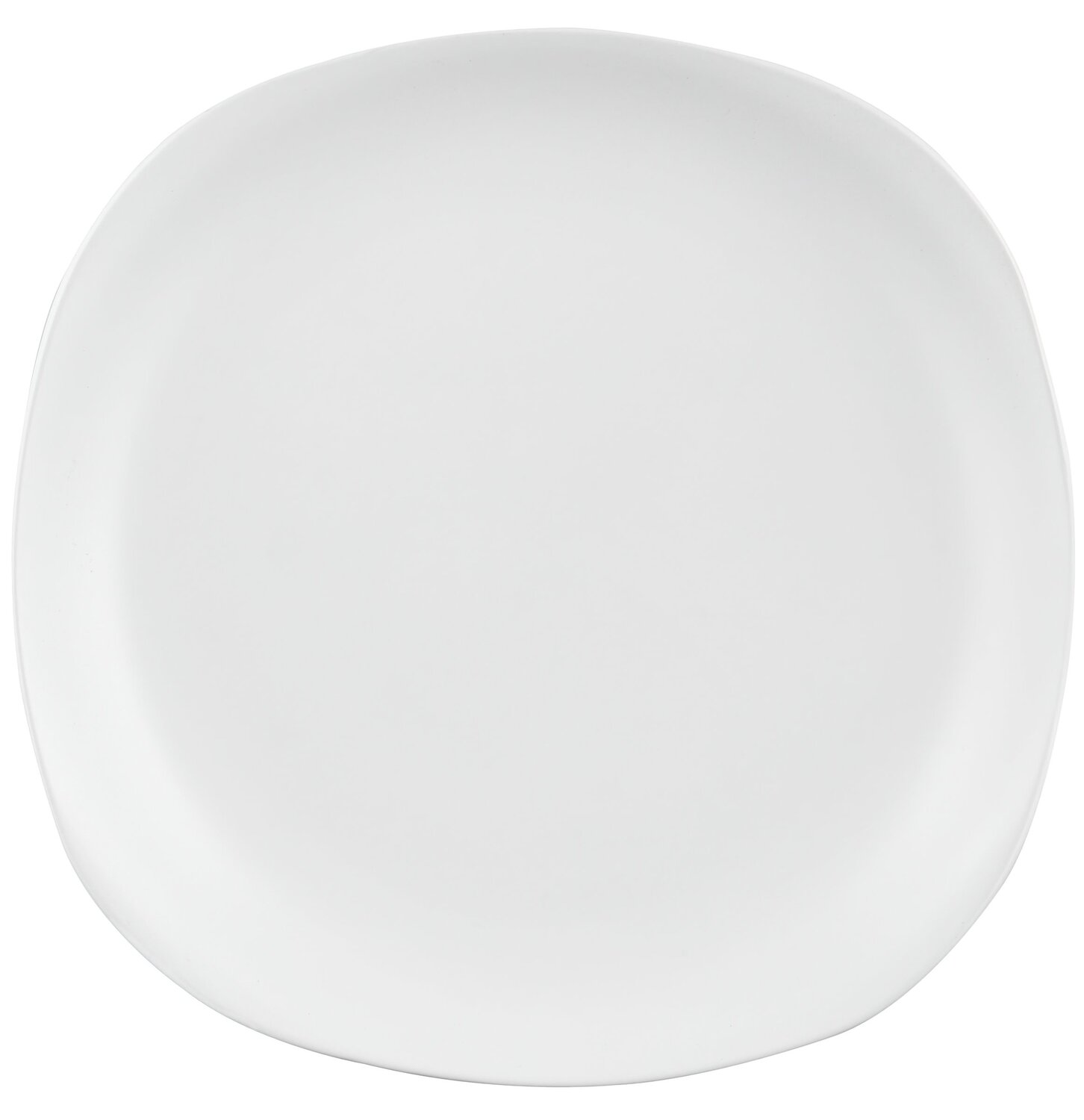 Тарелка обеденная квадратная Ardesto Molize 27х27 см, White (AR2927MW) фото 