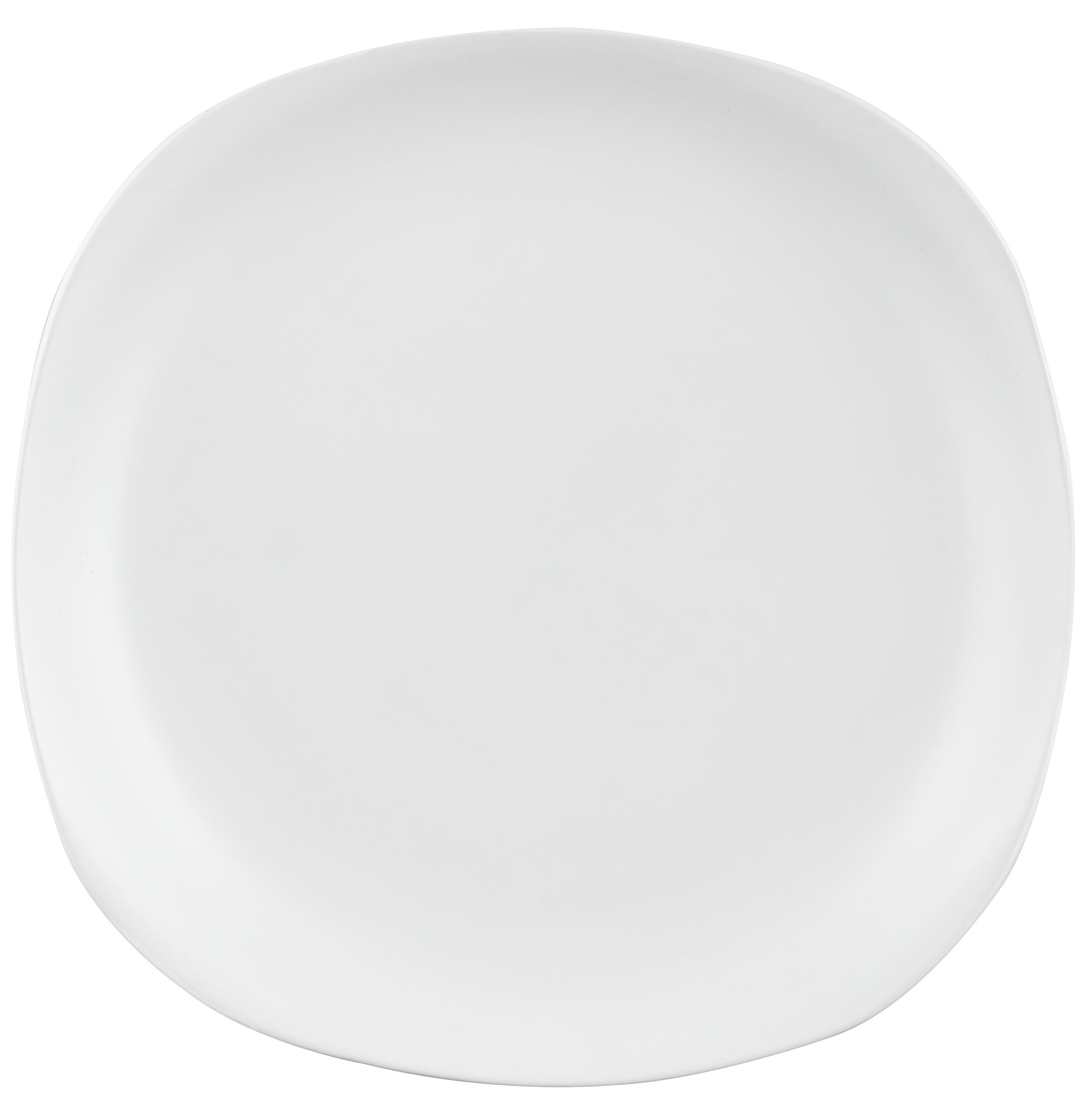 Тарелка обеденная квадратная Ardesto Molize 27х27 см, White (AR2927MW) фото 1