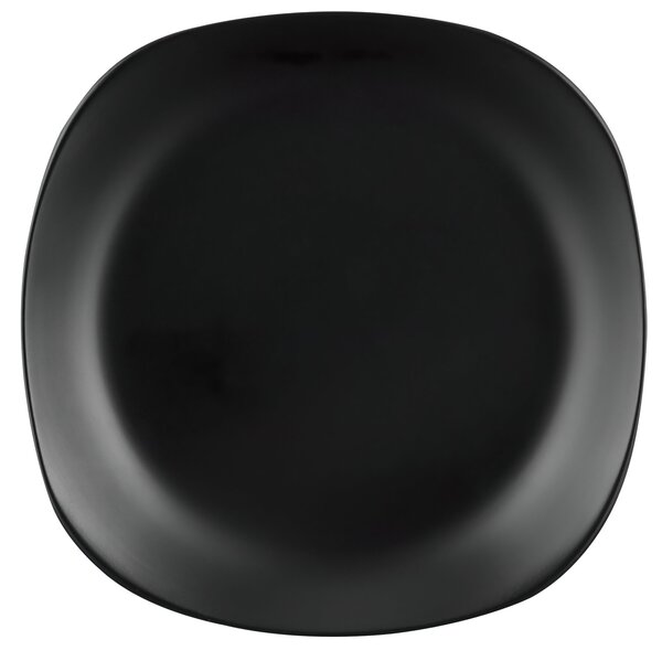 Акція на Тарелка десертная квадратная Ardesto Molize 20 см, Black (AR2919MB) від MOYO