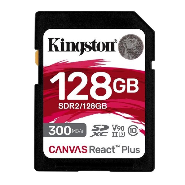 Акція на Карта памяти Kingston SDXC 128GB C10 UHS-II U3 R300/W260MB/s (SDR2/128GB) від MOYO