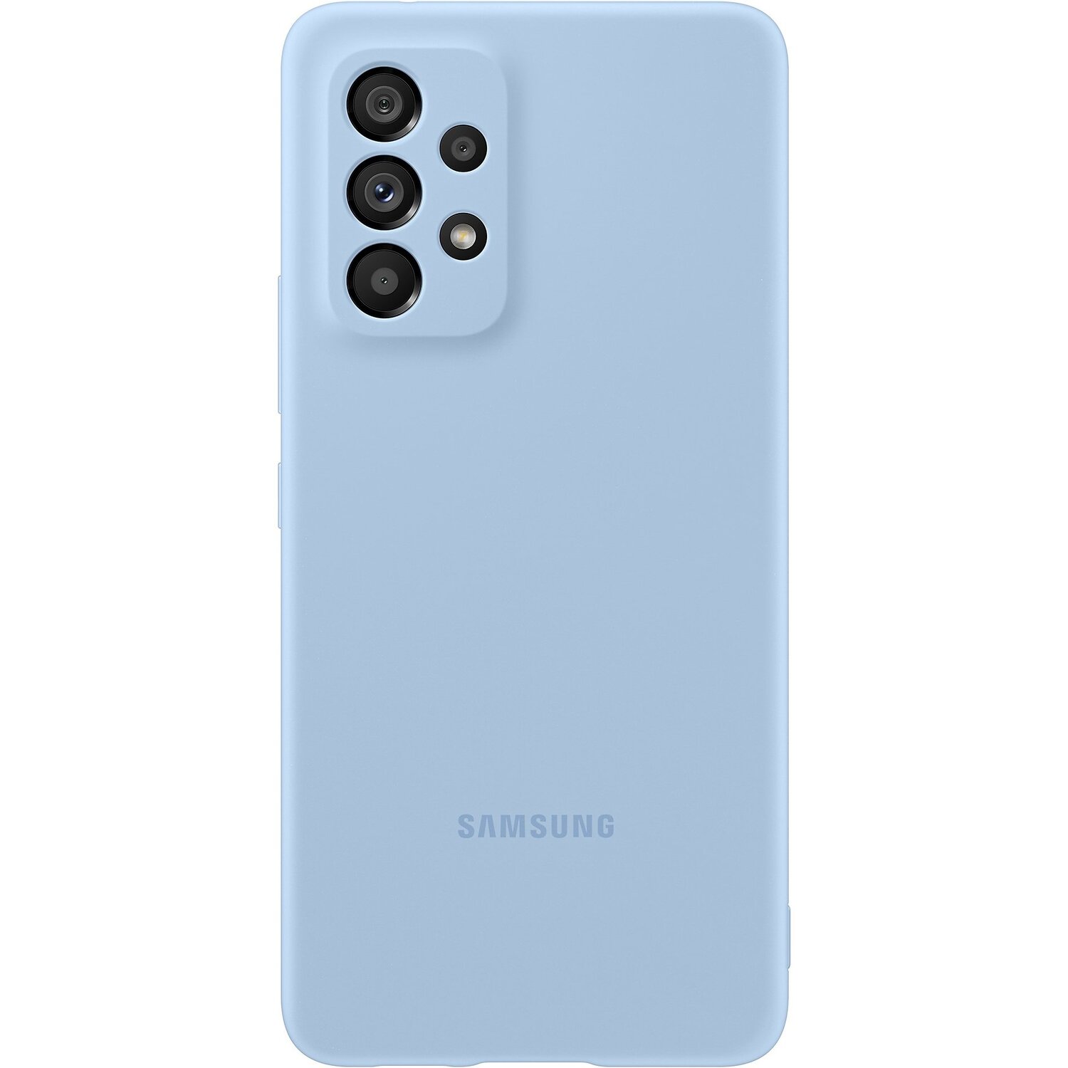 Чехол Samsung для Galaxy A53 5G Silicone Cover Artic Blue (EF-PA536TLEGRU) фото 