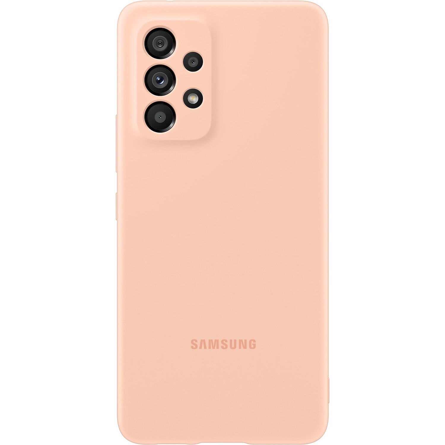 Чехол Samsung для Galaxy A53 5G Silicone Cover Peach (EF-PA536TPEGRU) фото 