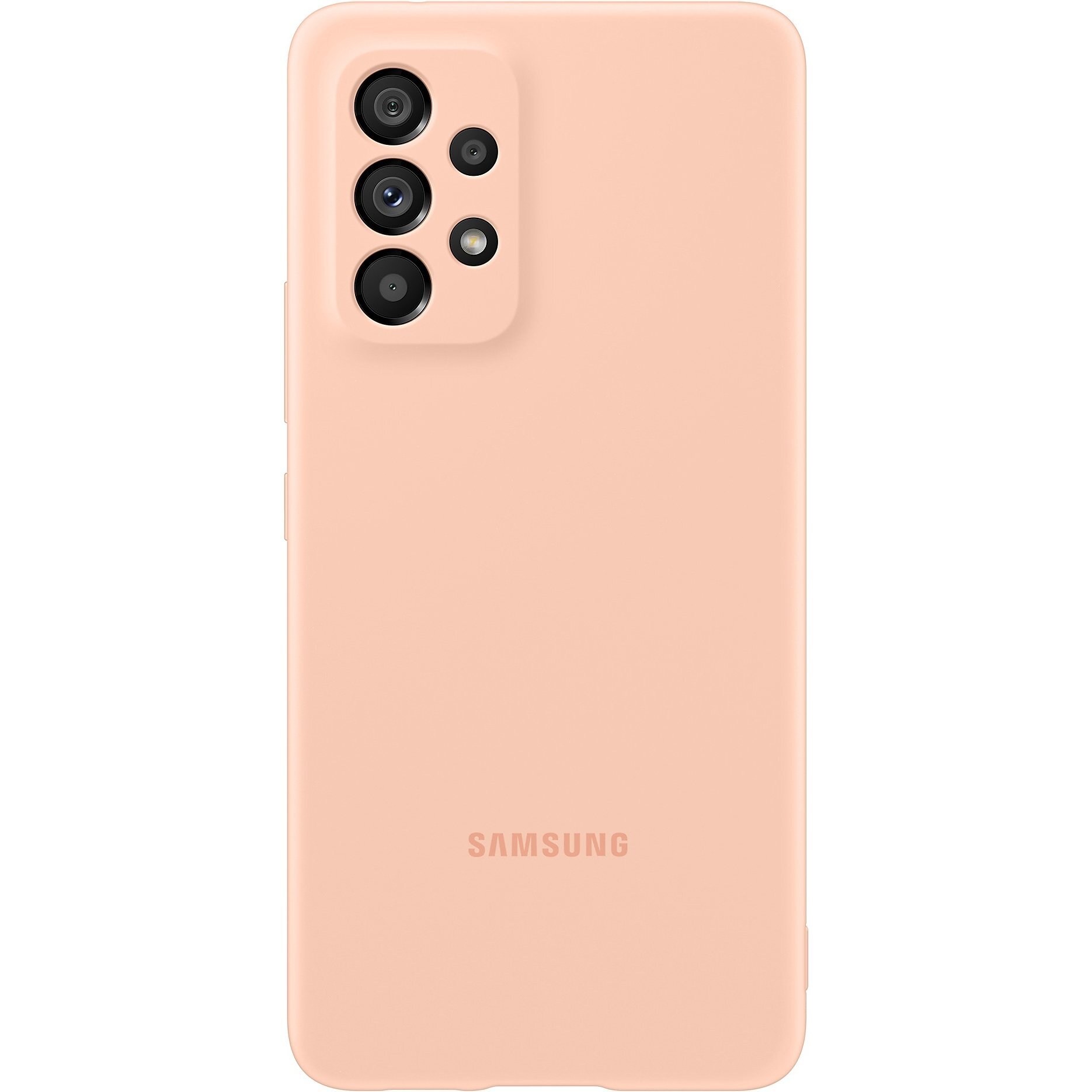 Чехол Samsung для Galaxy A53 5G Silicone Cover Peach (EF-PA536TPEGRU) фото 1