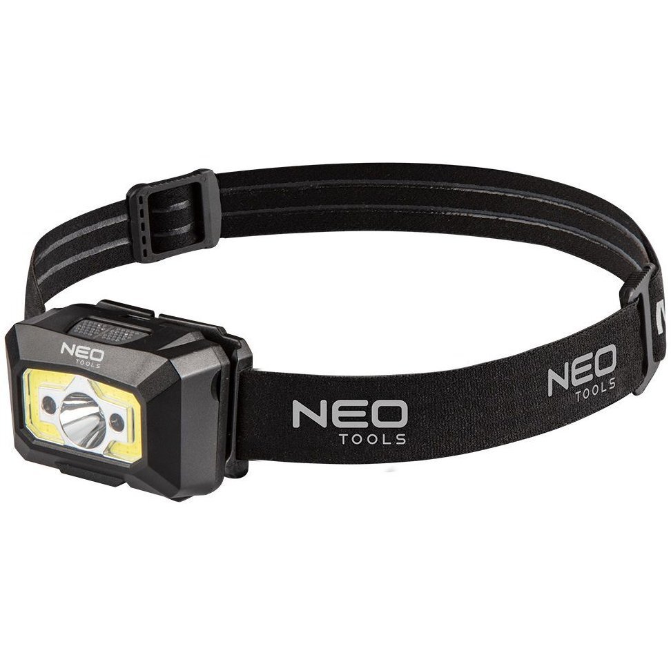 Фонарь налобный NEO 250 люмен, 3Вт, USB (99-073) фото 