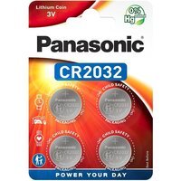 Батарейка Panasonic CR2032 BLI 4 Lithium (CR-2032EL/4B)