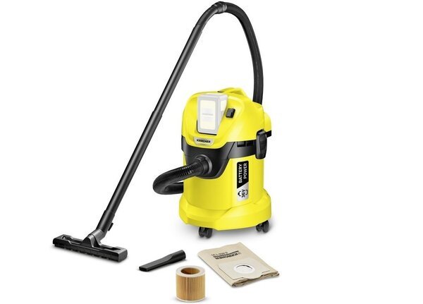 Пылесос хозяйственный Karcher WD 3 Battery без АКБ и ЗУ (1.629-910.0)