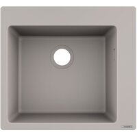 Кухонная мойка Hansgrohe S51 S510-F450, серый бетон (43312380)