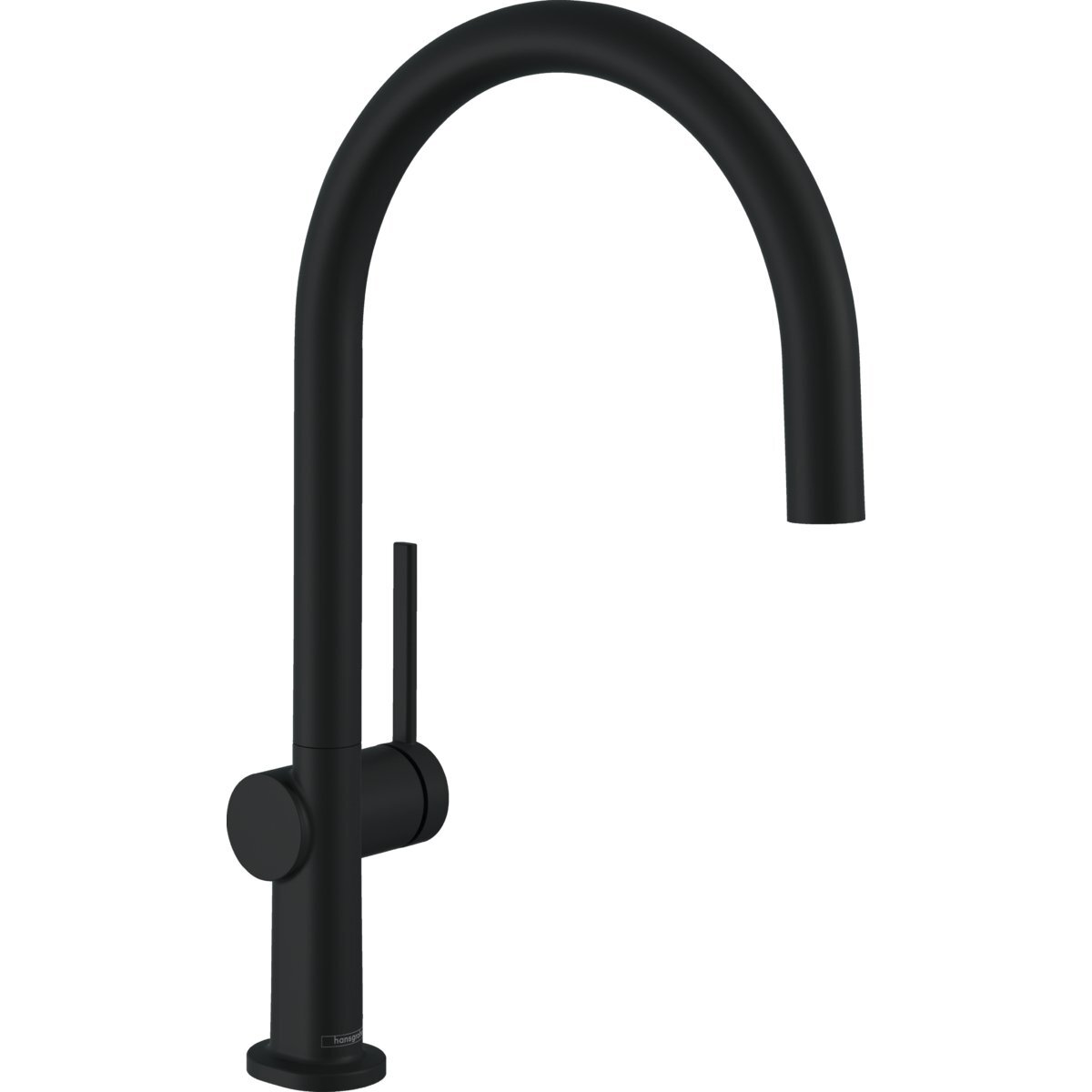 Смеситель Hansgrohe Talis M54 для кухонной мойки, 220мм, 1-струйный, поворотный, черный матовый (72804670) фото 