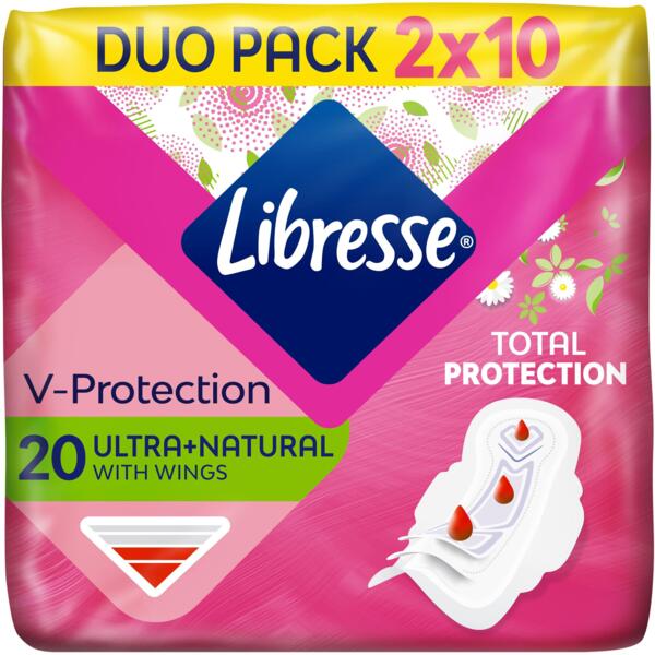 

Гигиенические прокладки Libresse Ultra Normal soft deo 10 шт.