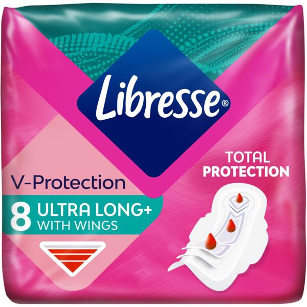 Гигиенические прокладки Libresse Ultra Thin Long Wings 8 шт.