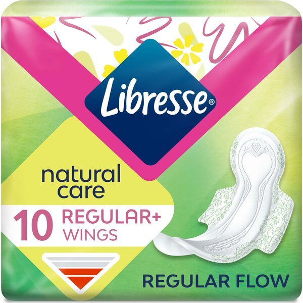 

Гигиенические прокладки Libresse Natural Care Ultra Normal 10 шт.