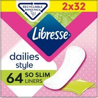 Гігієнічні прокладки Libresse Daily Fresh Normal 64 шт.
