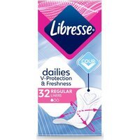 Прокладки гігієнічні Libresse Daily Fresh Plus Normal 32 шт.