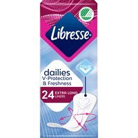 Гігієнічні прокладки Libresse Dailies Fresh Extra Long 24 шт.