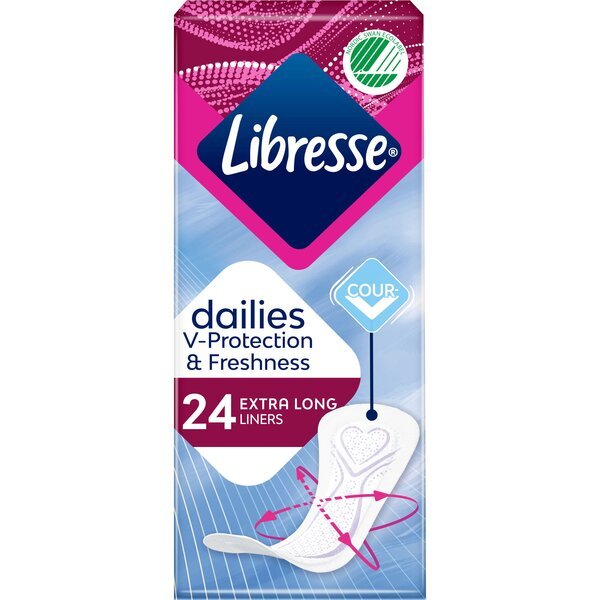 Гигиенические прокладки Libresse Dailies Fresh Extra Long 24 шт.